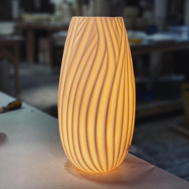 Furrow Table Lamp