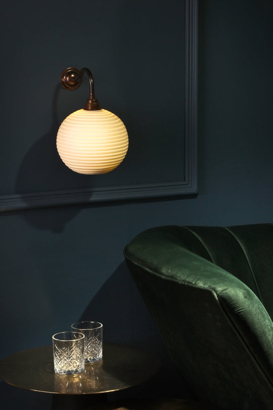 Optic Wall Light - Short Swan Neck