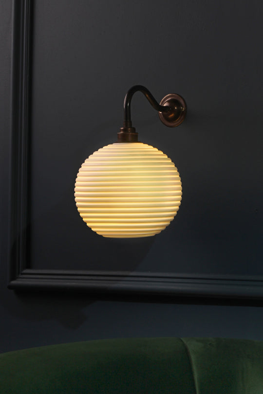 Optic Wall Light - Short Swan Neck