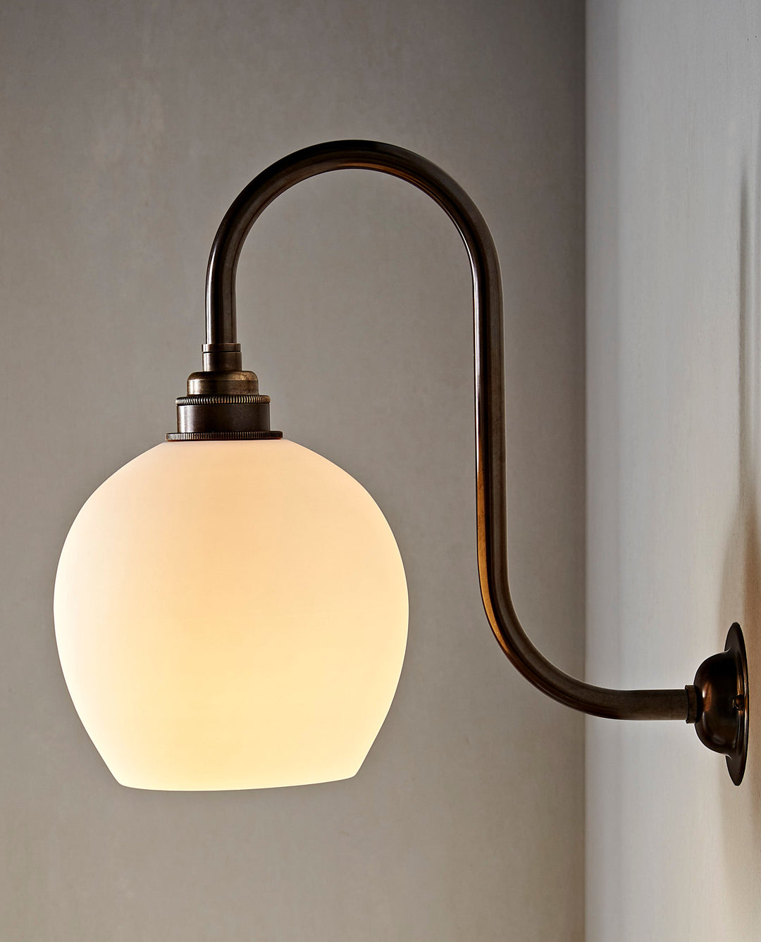 Leighton Wall Light - Long Swan Neck