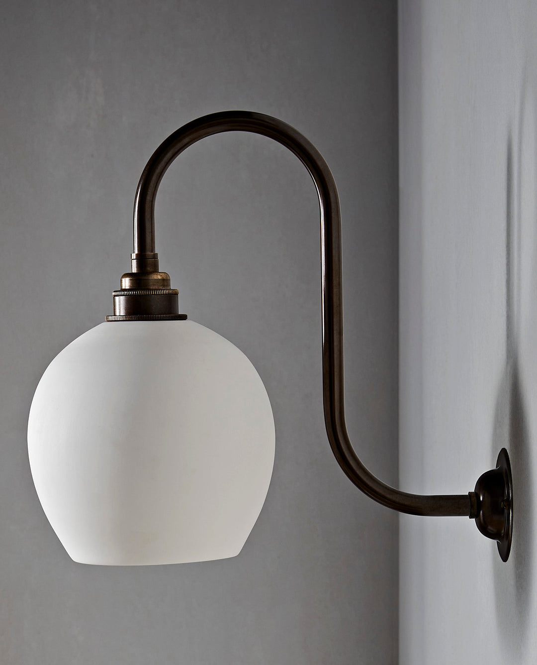 Leighton Wall Light - Long Swan Neck