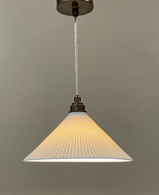Pleated Coolie Shade
