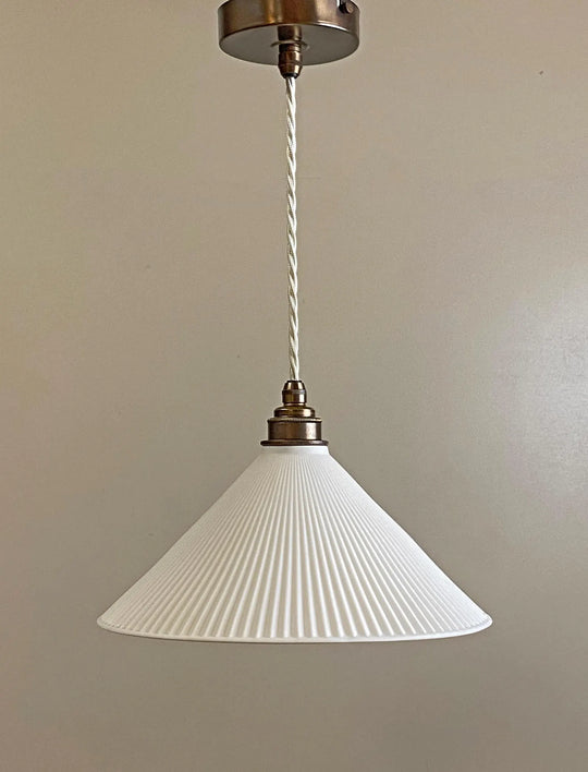 Pleated Coolie Pendant Light (Second)