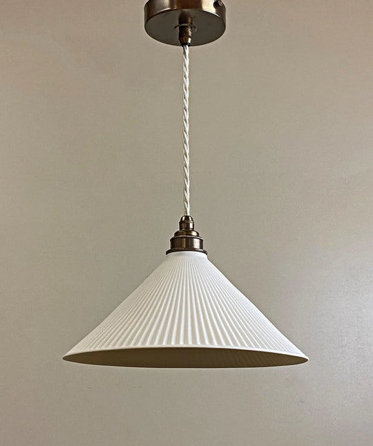 Pleated Coolie Pendant Light (Second)