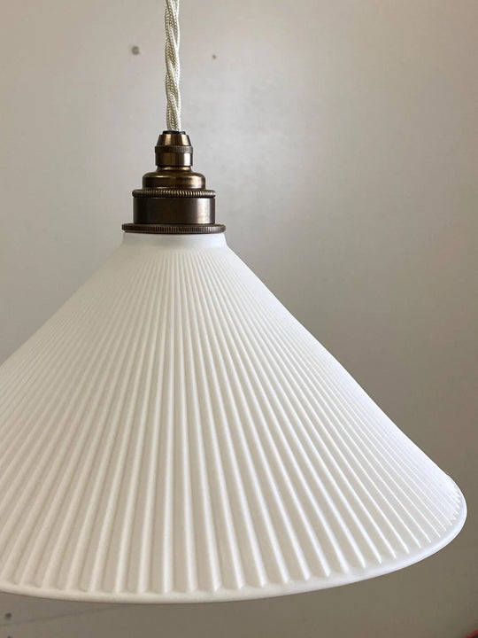 Pleated Coolie Pendant Light (Second)