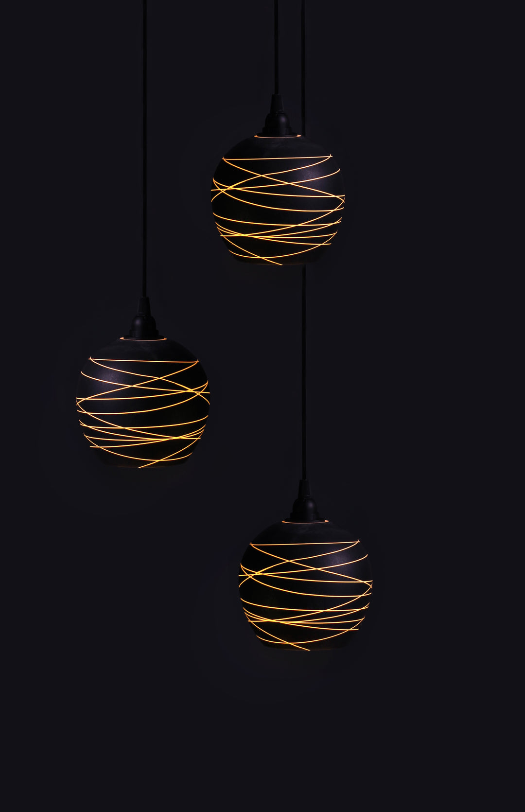 Filum Sphere Multi Drop Pendant Light